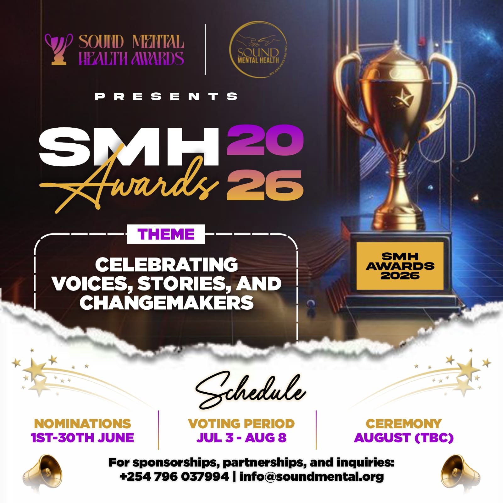 SOUND MENTAL HEALTH AWARDS